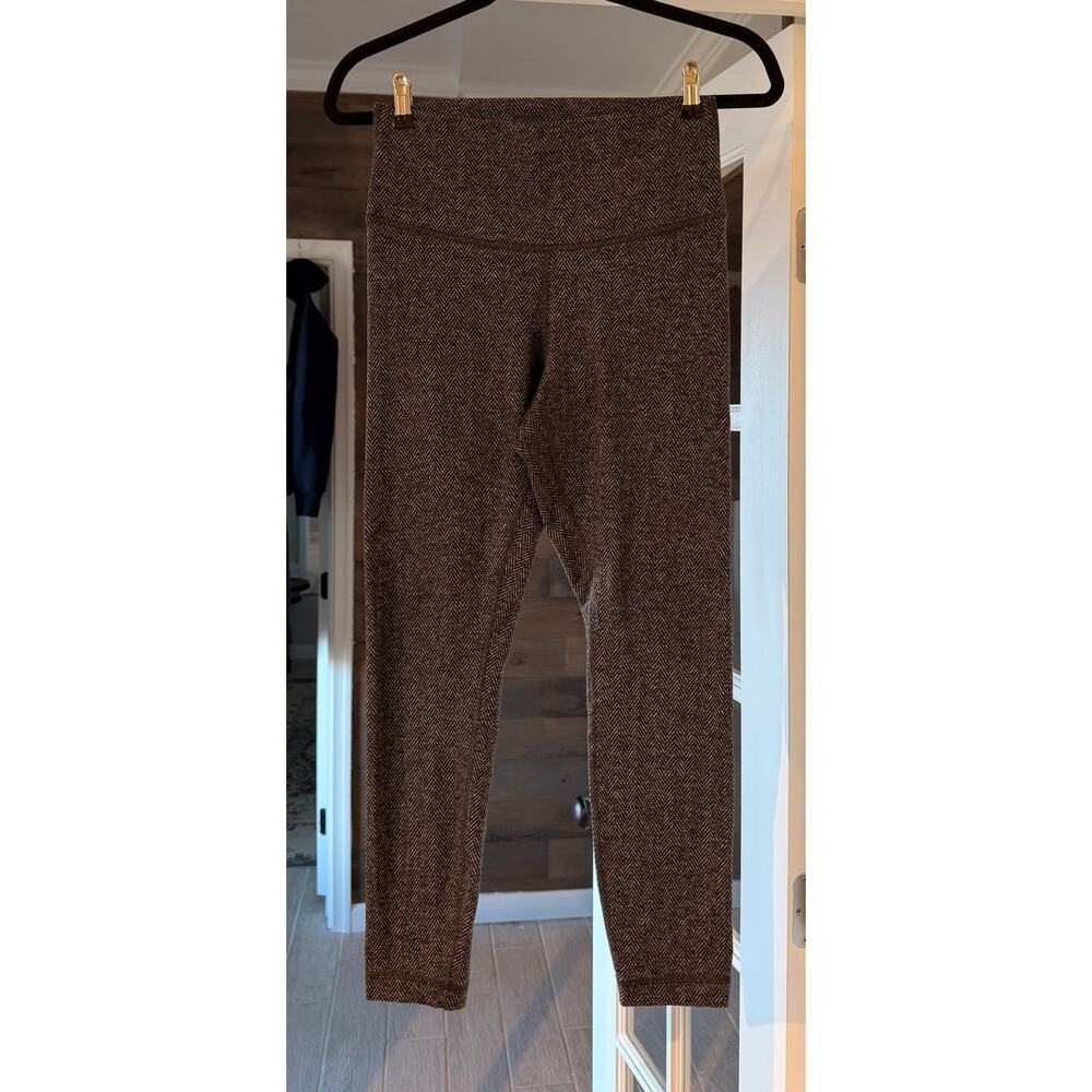 EUC lululemon High Times Pant Giant Herringbone - 8 - Picture 6 of 9
